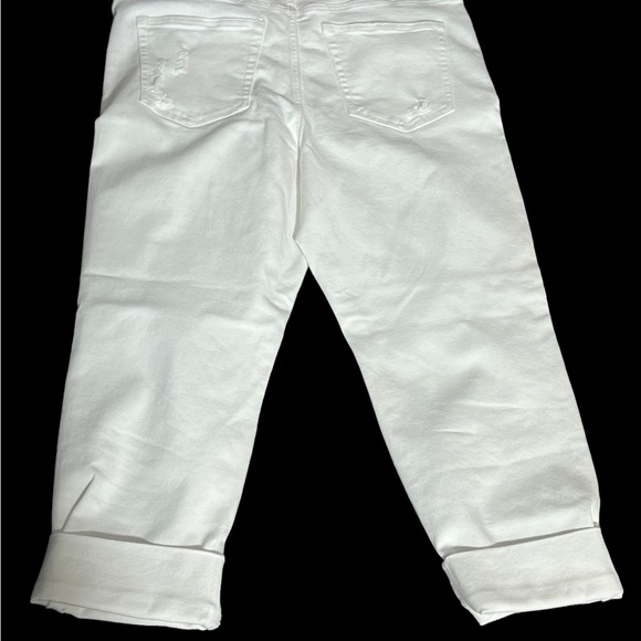 Liverpool Los Angeles, Size 12, White Capris. N28 - Picture 10 of 13